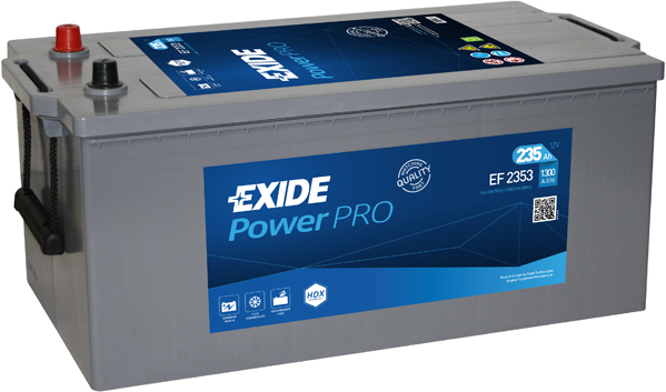 Стартерная аккумуляторная батарея - EF2353 EXIDE